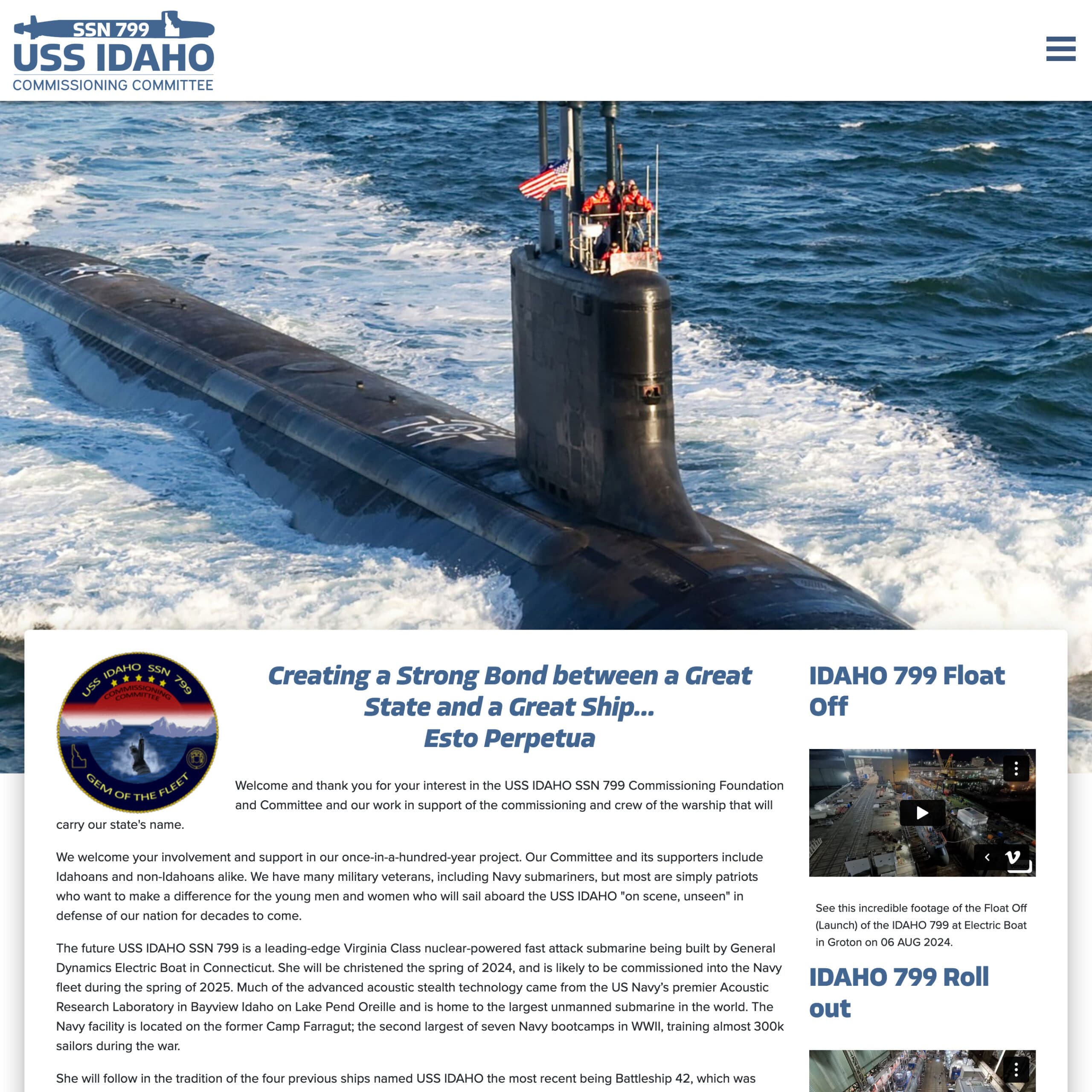 USS Idaho Commissioning Committee