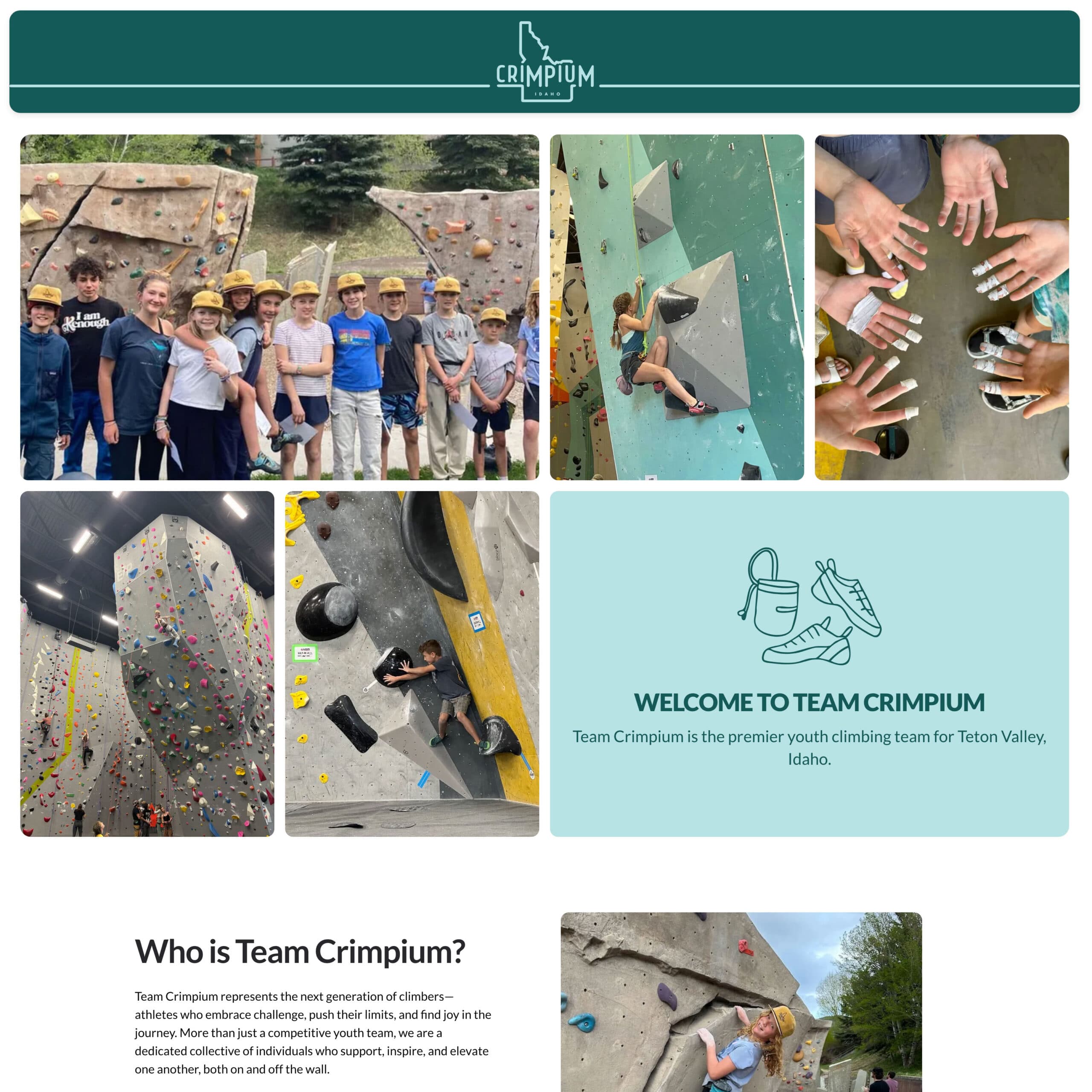 Team Crimpium Website